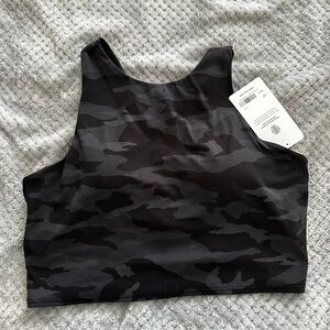Athleta Conscious crop printed A-C